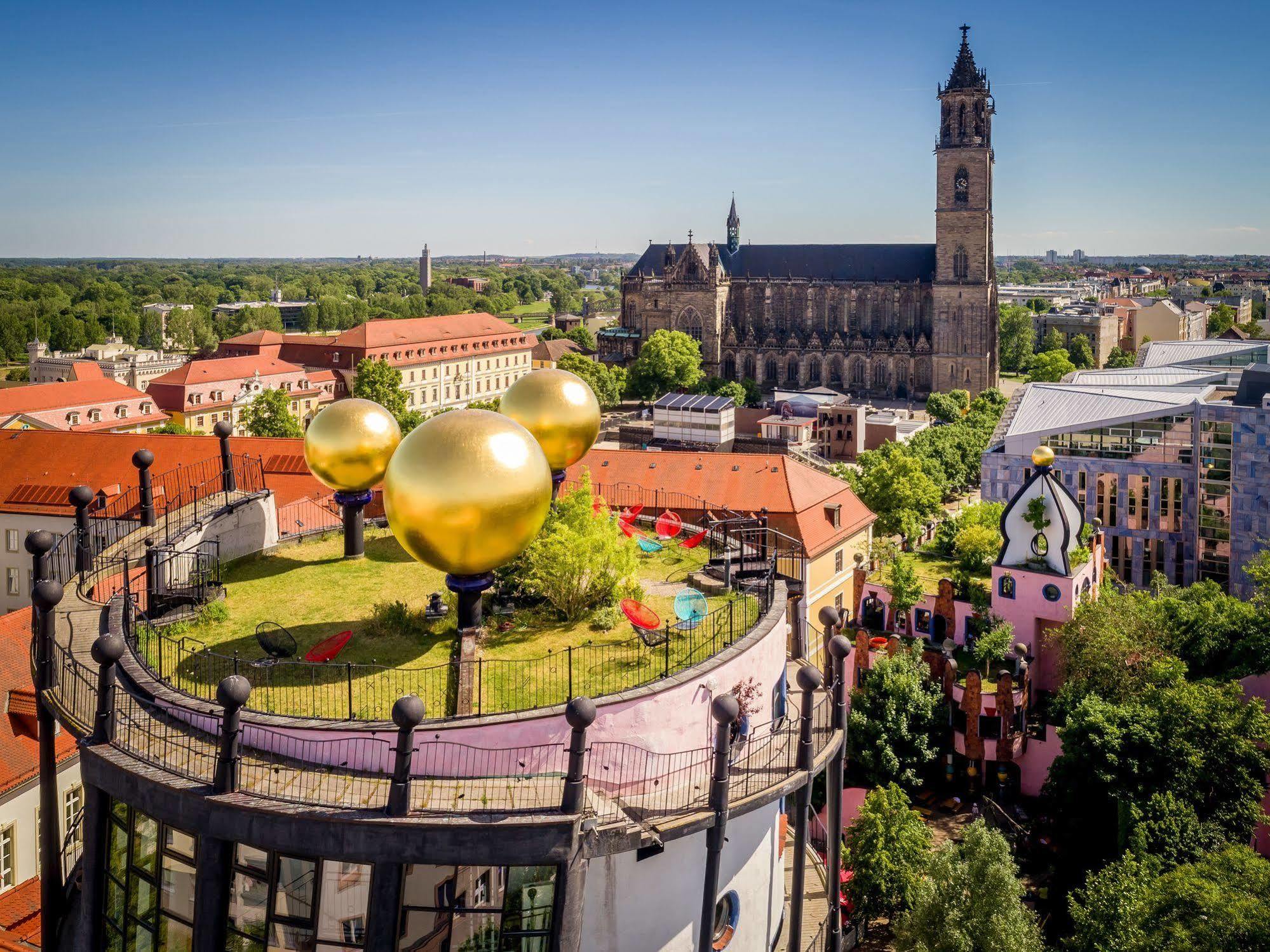 Aparthotel Magdeburg Eksteriør bilde